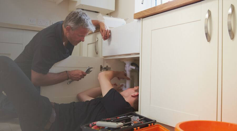 Professional burst pipe repair services in Middletown, IA